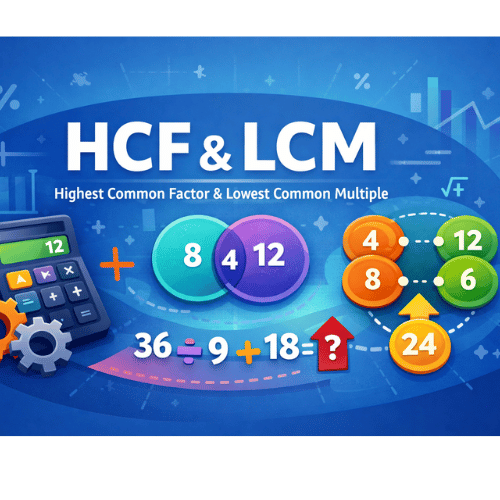 HCF & LCM cover